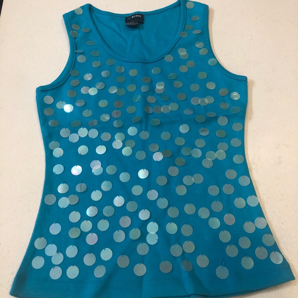 NY BASED racer back tank